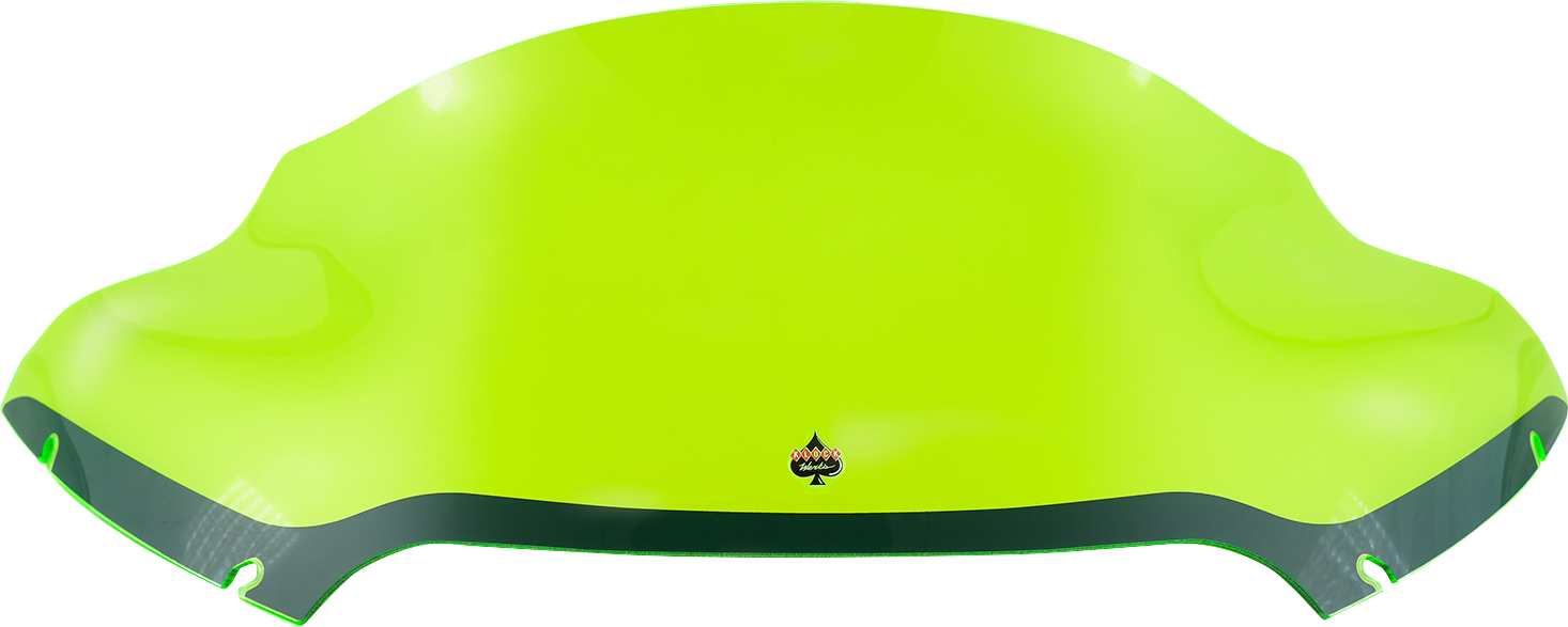 KLOCK WERKS Kolor Flare* Windshield - 9" - Green Ice - FLTR KWW-01-0636