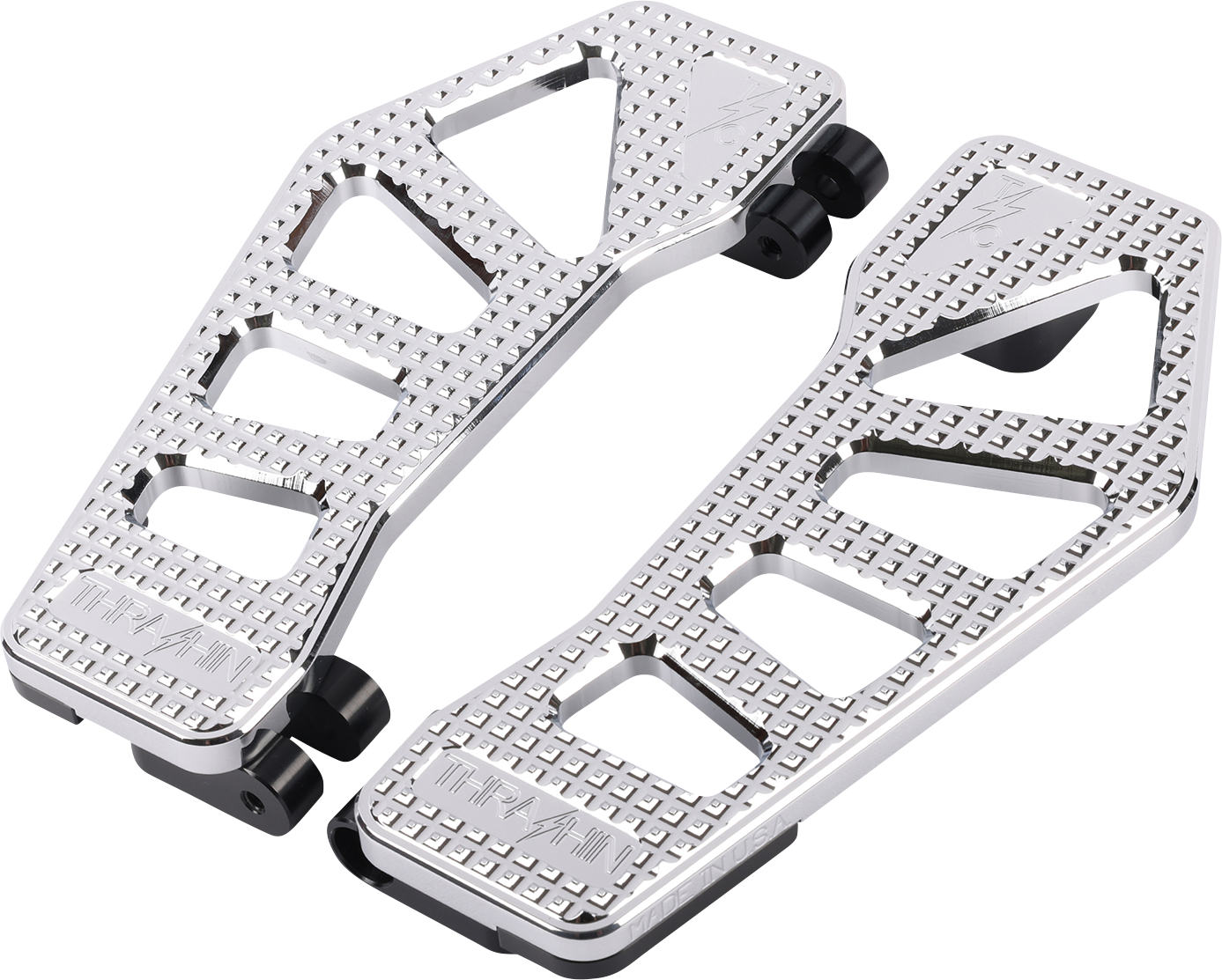 THRASHIN SUPPLY CO. Apex Floorboards - Chrome TSC-2211-3
