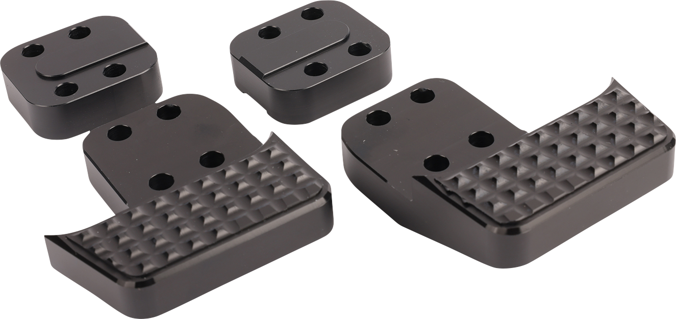 THRASHIN SUPPLY CO. Apex Floorboard Tail Extension with Lift Kit - Black TSC-2212-1