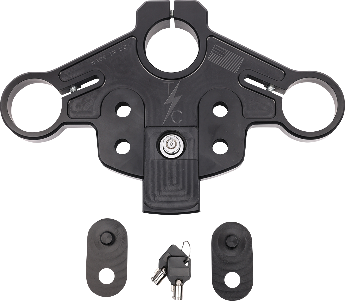 THRASHIN SUPPLY CO. Road Glide Top Tree - Black TSC-2912-1