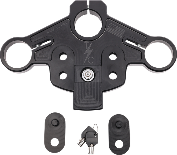 THRASHIN SUPPLY CO. Road Glide Top Tree - Black TSC-2912-1