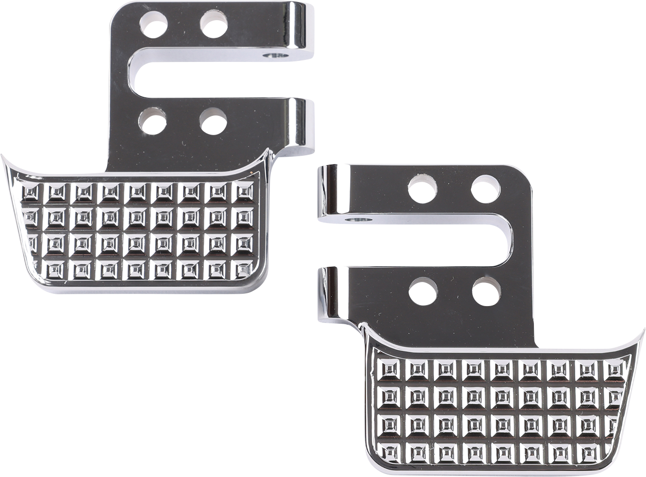 THRASHIN SUPPLY CO. Apex Floorboard Tail Extension - Chrome TSC-2214-3