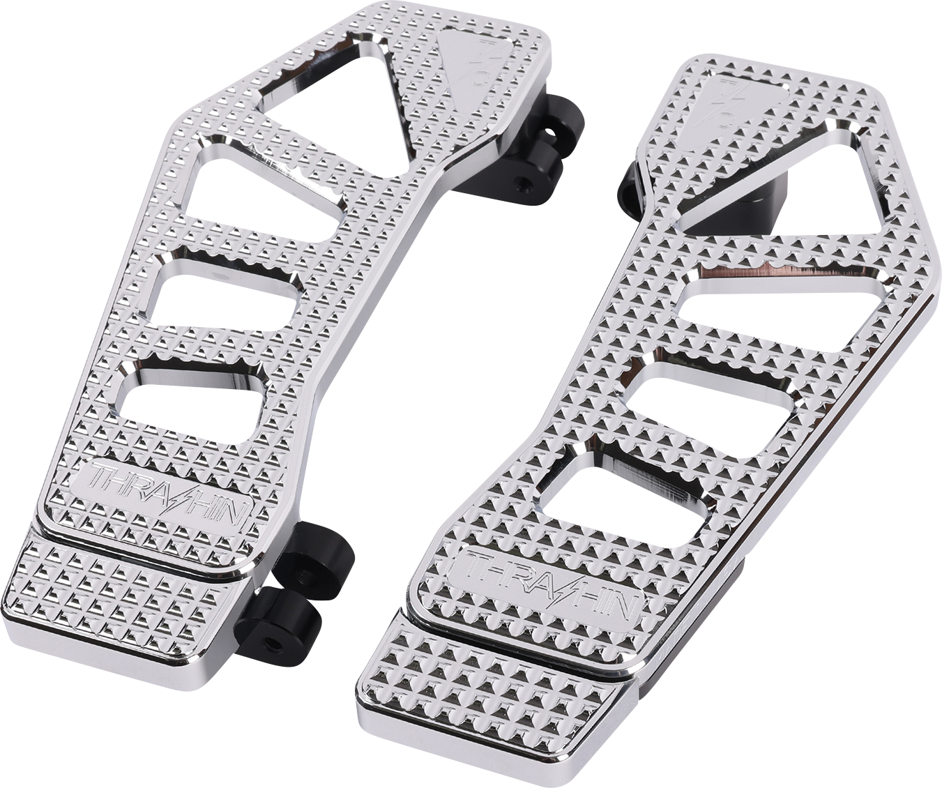 THRASHIN SUPPLY CO. Apex Floorboard Tail Extension - Chrome TSC-2214-3