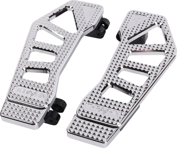 THRASHIN SUPPLY CO. Apex Floorboard Tail Extension - Chrome TSC-2214-3