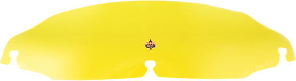 KLOCK WERKS Kolor Flare* Windshield - 3-1/2" - Yellow Ice - FLR KWW-01-0654