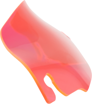 KLOCK WERKS Kolor Flare* Windshield - 3-1/2" - Pink Ice - FLR KWW-01-0655
