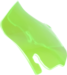 KLOCK WERKS Kolor Flare* Windshield - 3-1/2