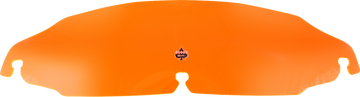 KLOCK WERKS Kolor Flare* Windshield - 3-1/2" - Orange Ice - FLR KWW-01-0653