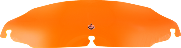 KLOCK WERKS Kolor Flare* Windshield - 3-1/2" - Orange Ice - FLR KWW-01-0653