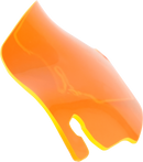 KLOCK WERKS Kolor Flare* Windshield - 3-1/2" - Orange Ice - FLR KWW-01-0653