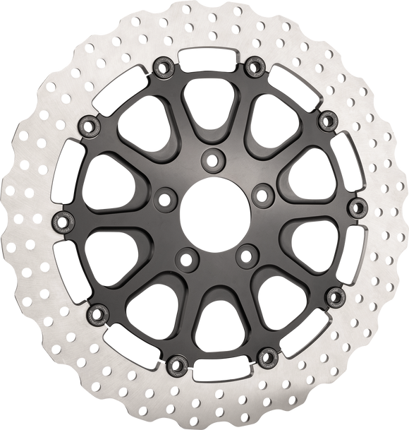 SLYFOX Front Rotor - Black - 13" 0133-3061S-B