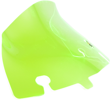 KLOCK WERKS Kolor Flare* Windshield - 6.5" - Green Ice - FLH KWW-01-0646