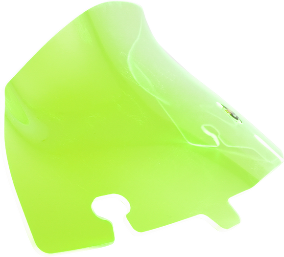 KLOCK WERKS Kolor Flare* Windshield - 6.5" - Green Ice - FLH KWW-01-0646