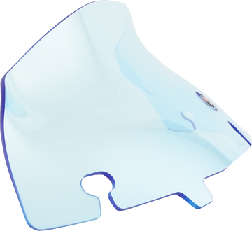 KLOCK WERKS Kolor Flare* Windshield - 6.5" - Blue Ice - FLH KWW-01-0647