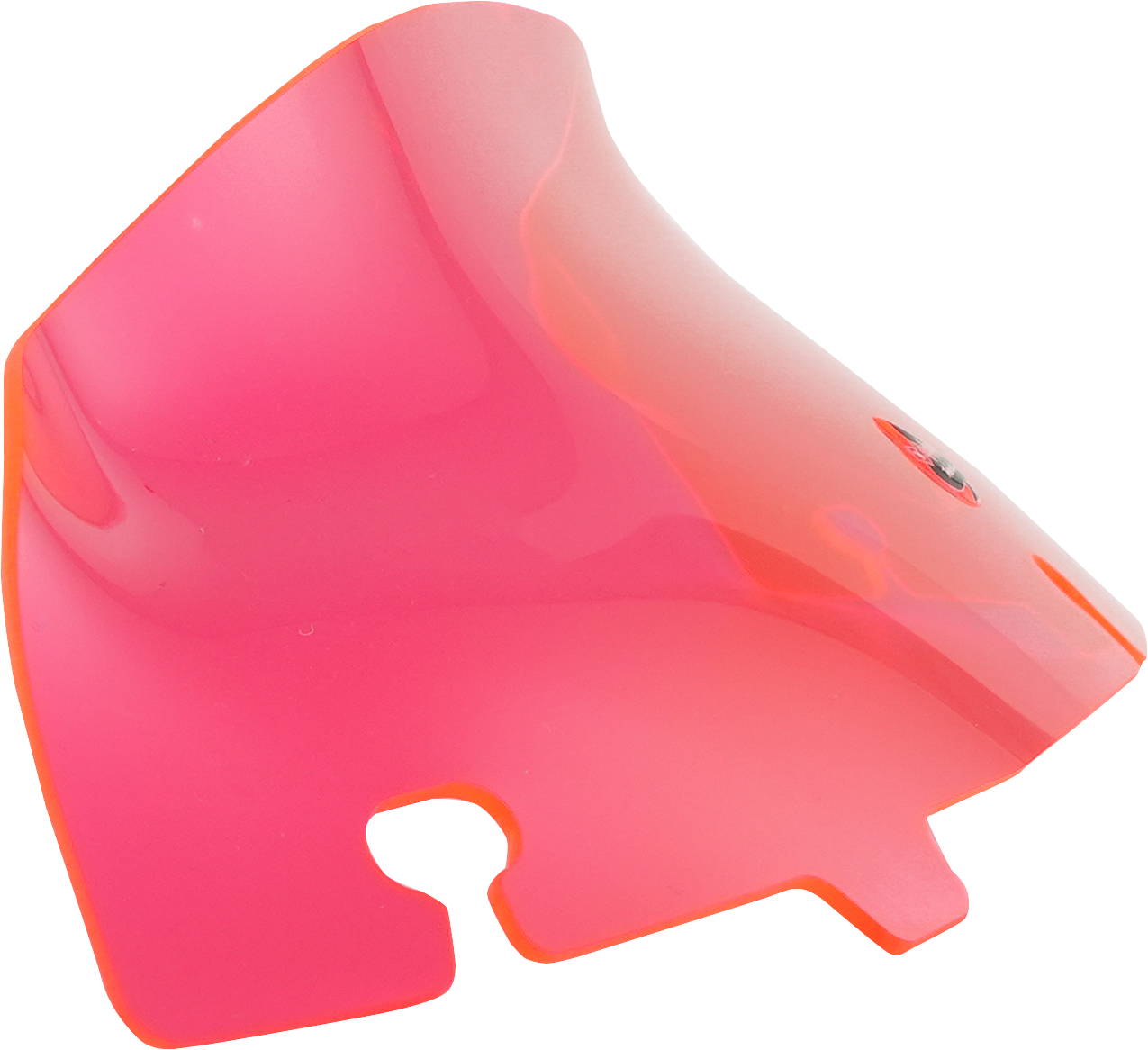 KLOCK WERKS Kolor Flare* Windshield - 6.5" - Pink Ice - FLH KWW-01-0640
