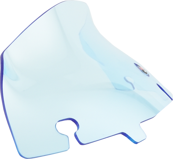 KLOCK WERKS Kolor Flare* Windshield - 6.5" - Blue Ice - FLH KWW-01-0642