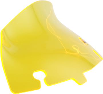 KLOCK WERKS Kolor Flare* Windshield - 6.5" - Yellow Ice - FLH KWW-01-0644