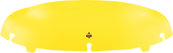 KLOCK WERKS Kolor Flare* Windshield - 6.5" - Yellow Ice - FLH KWW-01-0644