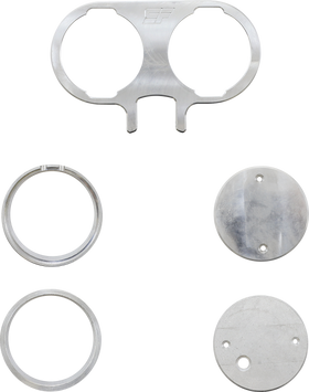 SLYFOX Gauge Mount - Dual - Unfinished TM-SLY25