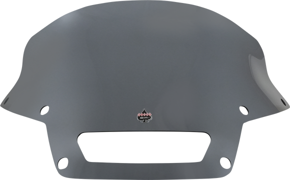 KLOCK WERKS Flare* Windshield - 6" - Dark Smoke - FXLRST KWW-02-0607-DS