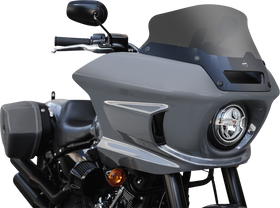 KLOCK WERKS Flare* Windshield - 6" - Dark Smoke - FXLRST KWW-02-0607-DS