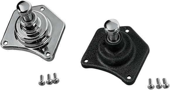 CUSTOM CYCLE ENGINEERING End Cover - Solenoid /Starter Button - Harley Davidson SHS9900-1