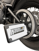 KODLIN USA License Plate Bracket - M8 Softail - Black KUS20501