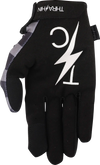 THRASHIN SUPPLY CO. Stars & Bolts Stealth Gloves - Black/Gray - Large SV1-13-10