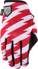 THRASHIN SUPPLY CO. Stars & Bolts Stealth Gloves - Red/Blue - XL SV1-12-11