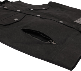 THRASHIN SUPPLY CO. Nightrider v2 Riding Vest - Black - 3XL TMJ-12-13