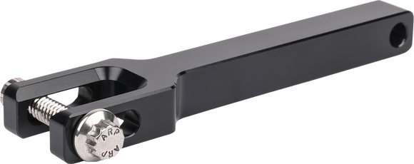 THRASHIN SUPPLY CO. Front extention gauge relocation mount - Black TSC-2709-1