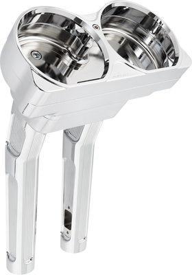 ARLEN NESS Method Kickback Handlebar Riser - 10" - Chrome 520-033