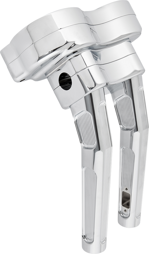 ARLEN NESS Method Kickback Handlebar Riser - 10" - Chrome 520-033