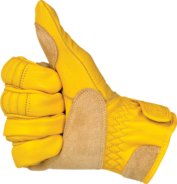 BILTWELL Work 2.0 Gloves - Gold - 2XL 1510-0707-006