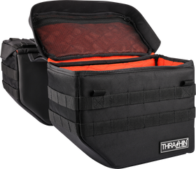 THRASHIN SUPPLY CO. Expedition Saddlebags - Black TSB-0008