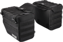 THRASHIN SUPPLY CO. Expedition Saddlebags - Black TSB-0008