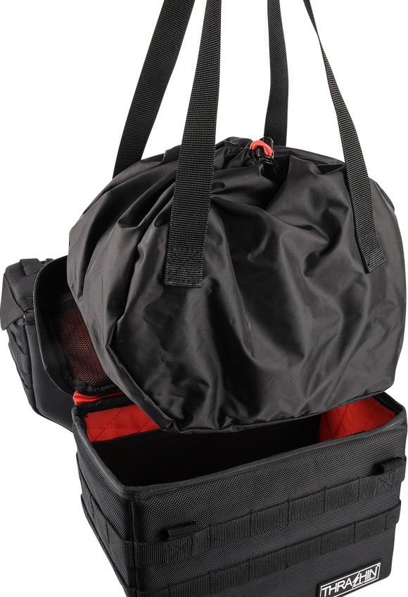 THRASHIN SUPPLY CO. Expedition Saddlebags - Black TSB-0008