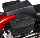 THRASHIN SUPPLY CO. Essential Saddlebags - Black TSB-0006