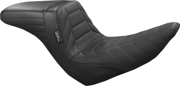LE PERA Kickflip Seat - Track Pleat - Black '18-'23 LYR-590TRKPT