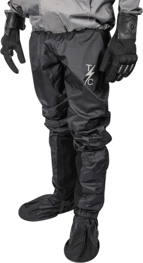 THRASHIN SUPPLY CO. Mission Rain Pants - Black - S/M TMJ-08-08