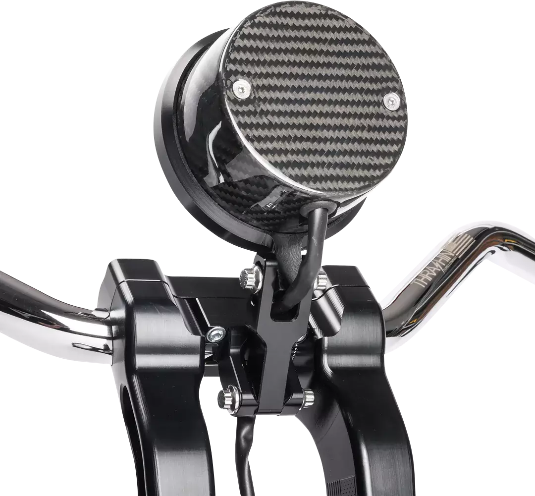 THRASHIN SUPPLY CO. Gauge Relocation Kit - Black TSC-2710-1