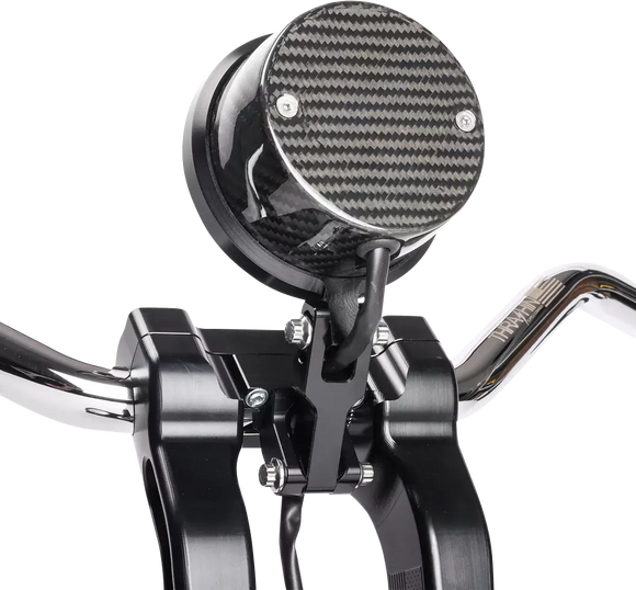 THRASHIN SUPPLY CO. Gauge Relocation Kit - Black TSC-2710-1