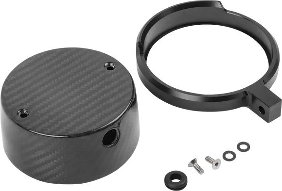 THRASHIN SUPPLY CO. Gauge Relocation Kit - Black TSC-2710-1