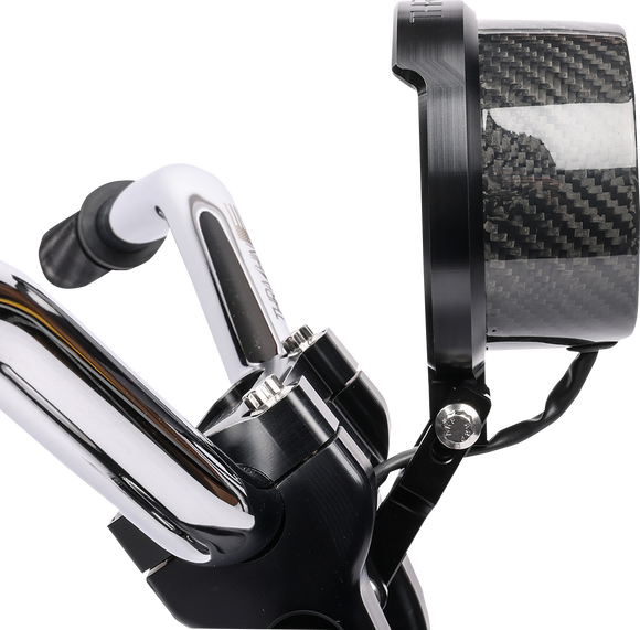 THRASHIN SUPPLY CO. Gauge Relocation Kit - Black TSC-2710-1