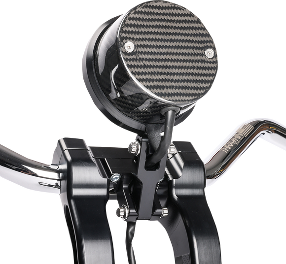 THRASHIN SUPPLY CO. Gauge Relocation Kit - Black TSC-2710-1