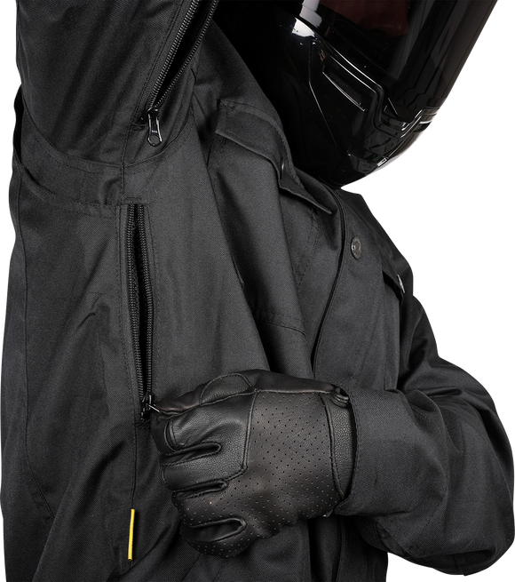 THRASHIN SUPPLY CO. Atlas v2 Riding Jacket - Black - Medium TMJ-09-09