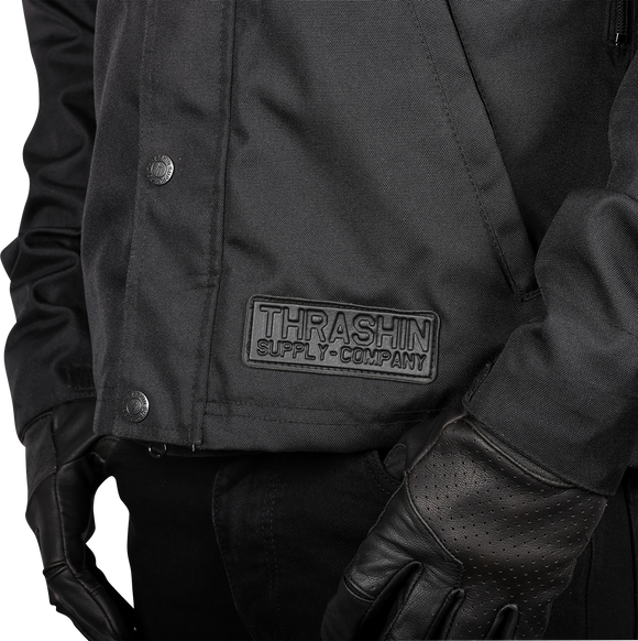 THRASHIN SUPPLY CO. Atlas v2 Riding Jacket - Black - Medium TMJ-09-09