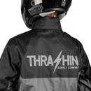 THRASHIN SUPPLY CO. Mission WP Rain Jacket - Black/Gray - Large TMJ-11-10