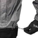 THRASHIN SUPPLY CO. Mission WP Rain Jacket - Black/Gray - Large TMJ-11-10