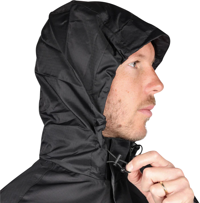 THRASHIN SUPPLY CO. Mission WP Rain Jacket - Black/Gray - 3XL TMJ-11-13